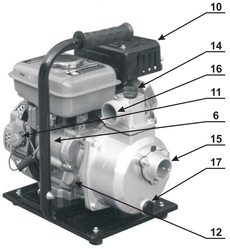 Чертеж FUBAG PG 302 Чертеж FUBAG PG 302