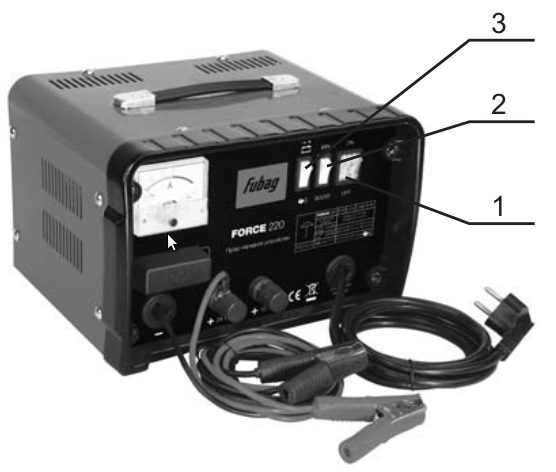 Устройство пуско-зарядного устройства Устройство пуско-зарядного устройства