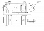 Гидроцилиндр ЦГ-220.160х300.33