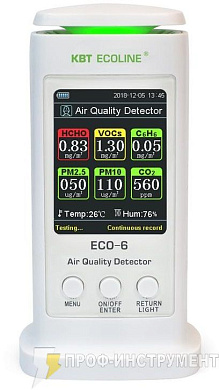 Анализатор воздуха ECO-6 ECOLINE КВТ 79142