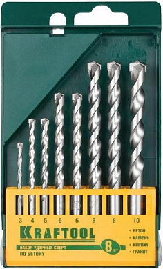 Набор сверл Kraftool Industrie qualitat 29165-H8