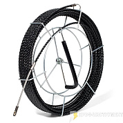 Протяжка из плетеного полиэстера с фиксированными наконечниками PET-3-6.0/50MK (Fortisflex), КВТ 76678