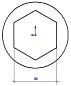 Головка торцевая PNG S12M34L