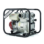 Бензиновая мотопомпа для сильнозагрязненной воды Koshin KTH-80S o/s